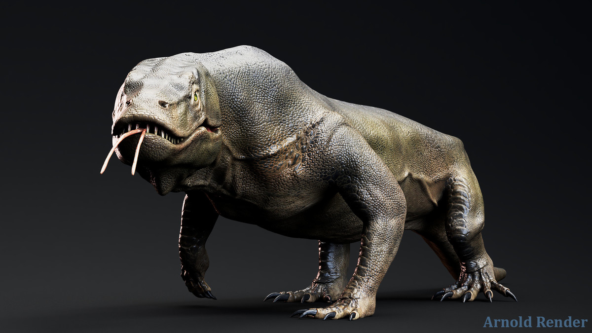 Creature -Reptile Megalania