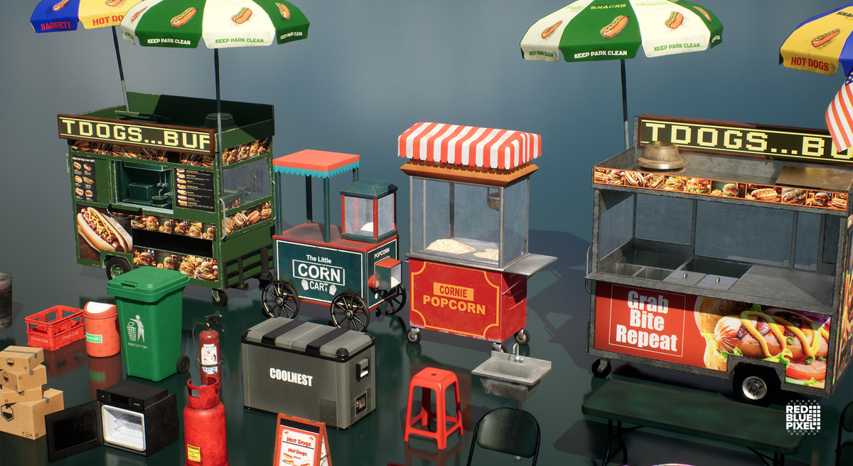 Modern Food Cart