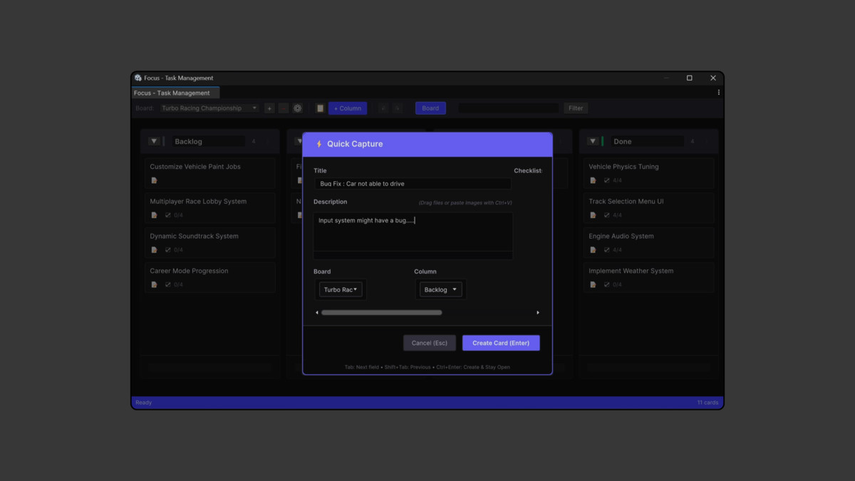 Focus - Task Manager