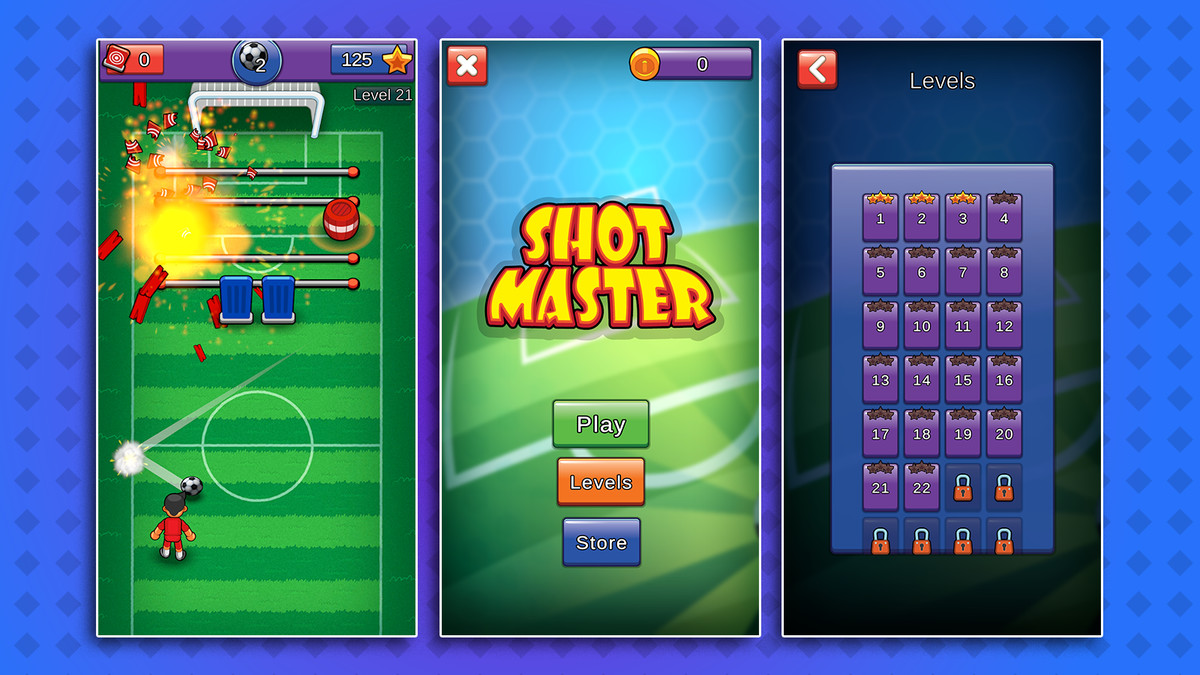 Shot Master 2D - Game Template