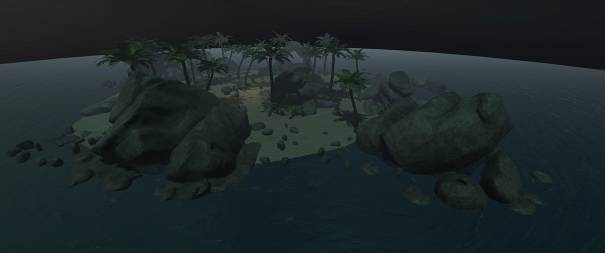 Realistic Beachfront Nature Island 4 Asset Package