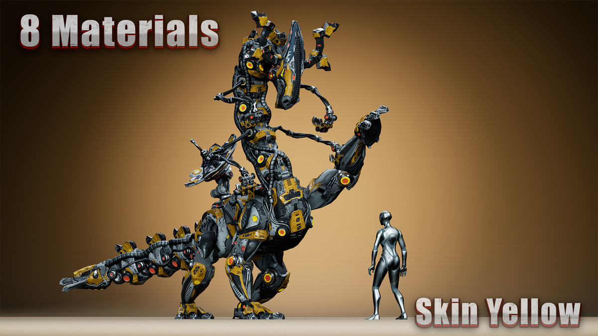 Sci-Fi Dino Long-Neck