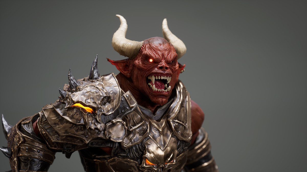 Medieval Demon Creature