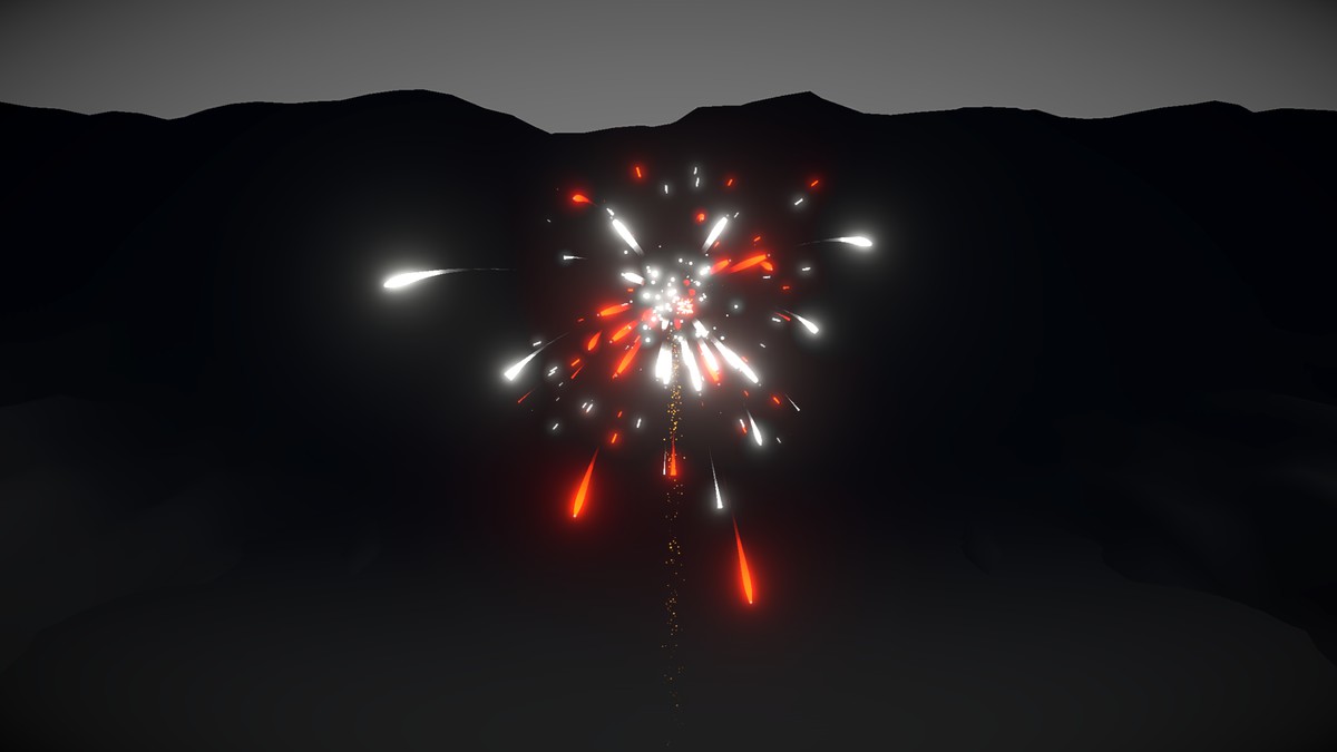 VFX Graph - Fireworks - Vol. 1