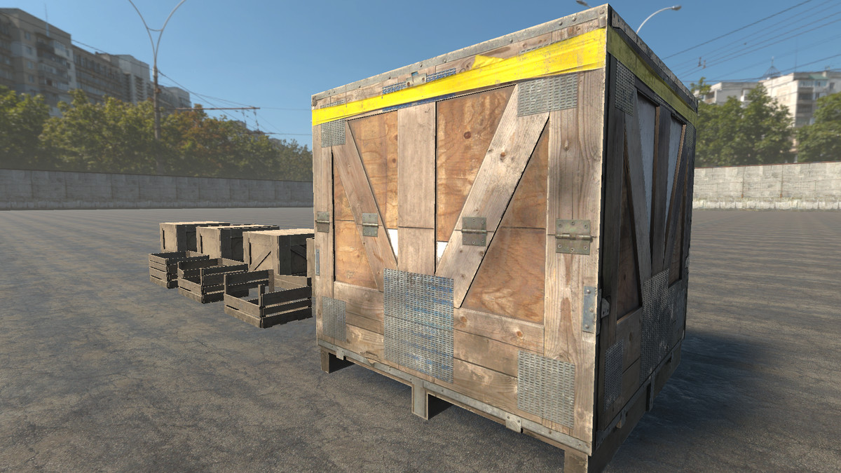 PBR Wooden Crates
