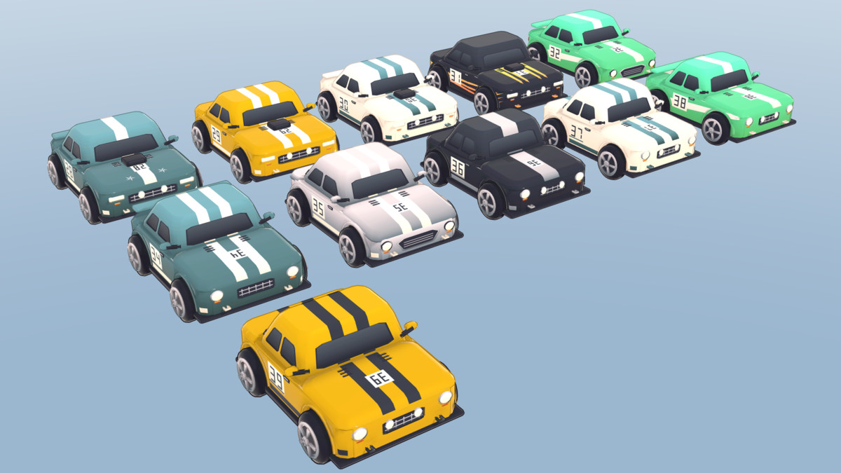 Cozy City - Chibi Racing Cars