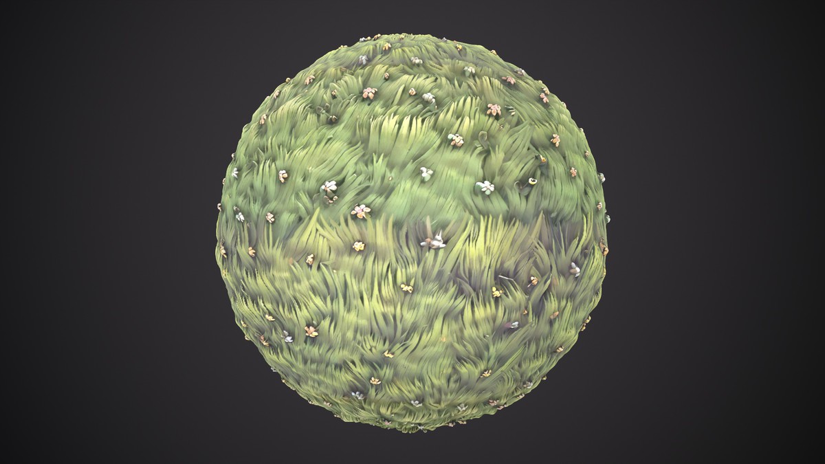 Stylized Textures - Vol 42 - Grass