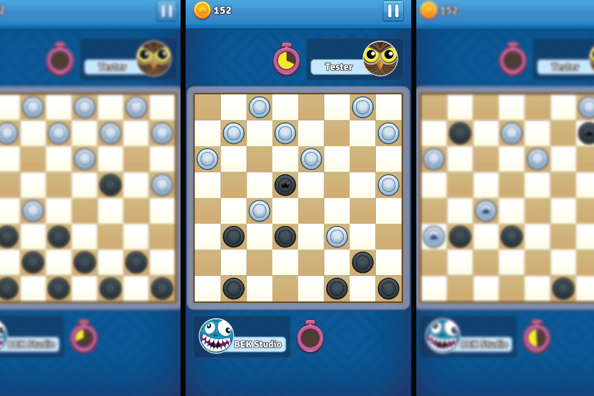 Checkers Clash - Multiplayer