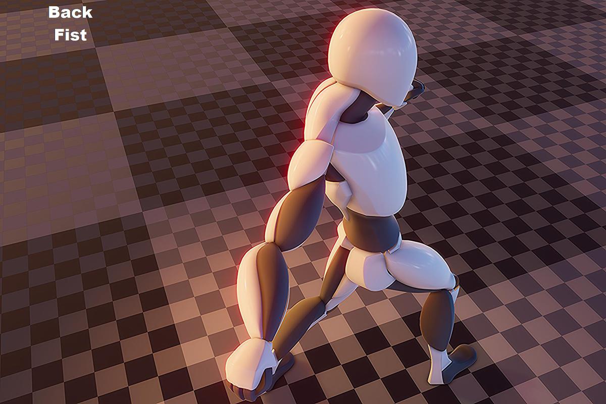 Boxing animation package