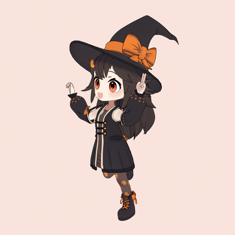 Halloween Anime Girl