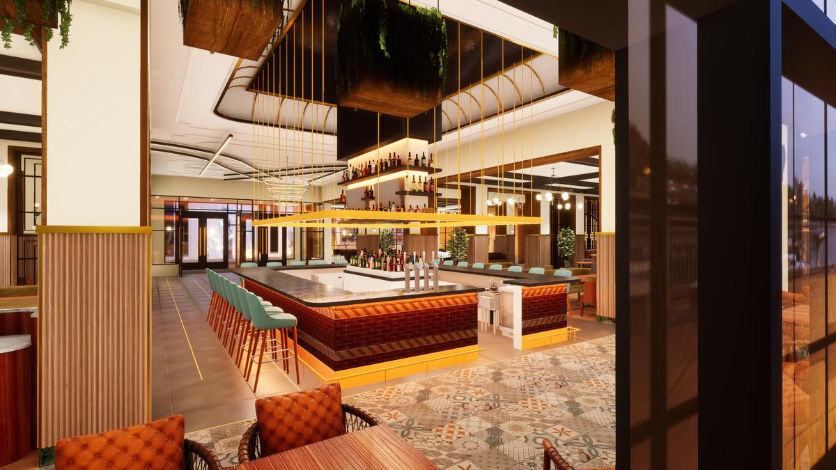 Hotel Bar Interior