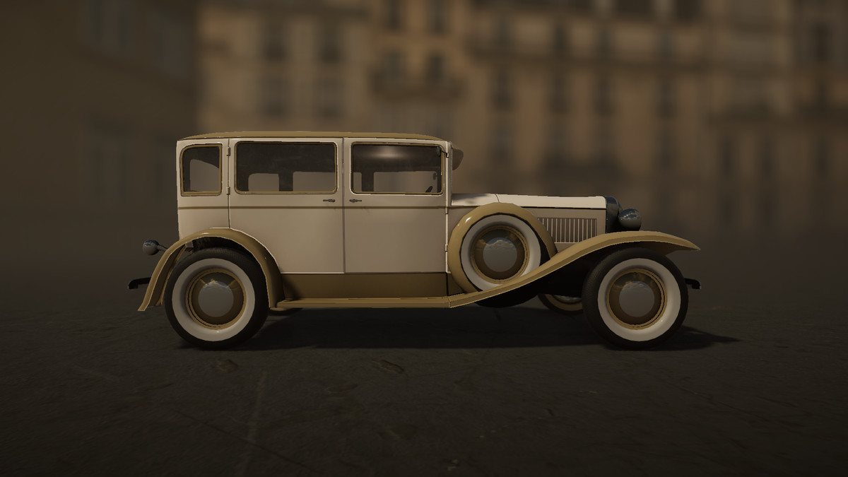 Vintage Phaeton 1930s – Classic Car Asset