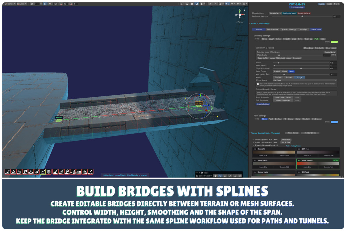 Vertex 3D Terrain: Planet, Floating Island & Spline Creator