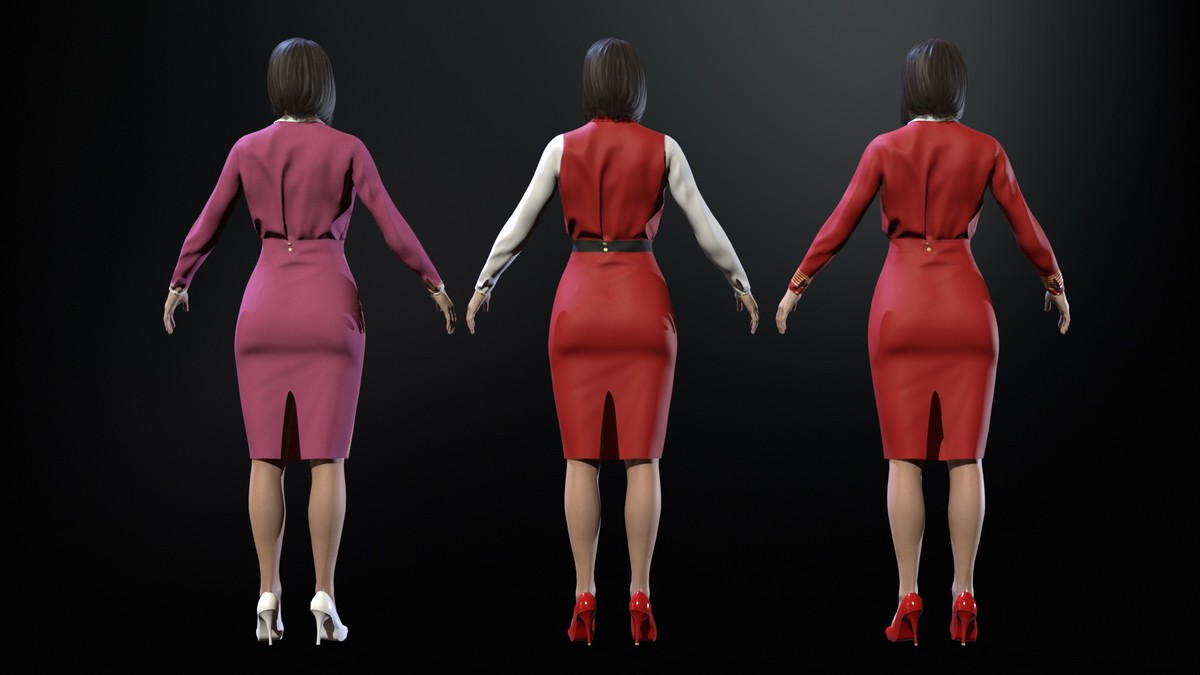 Asian Office girl