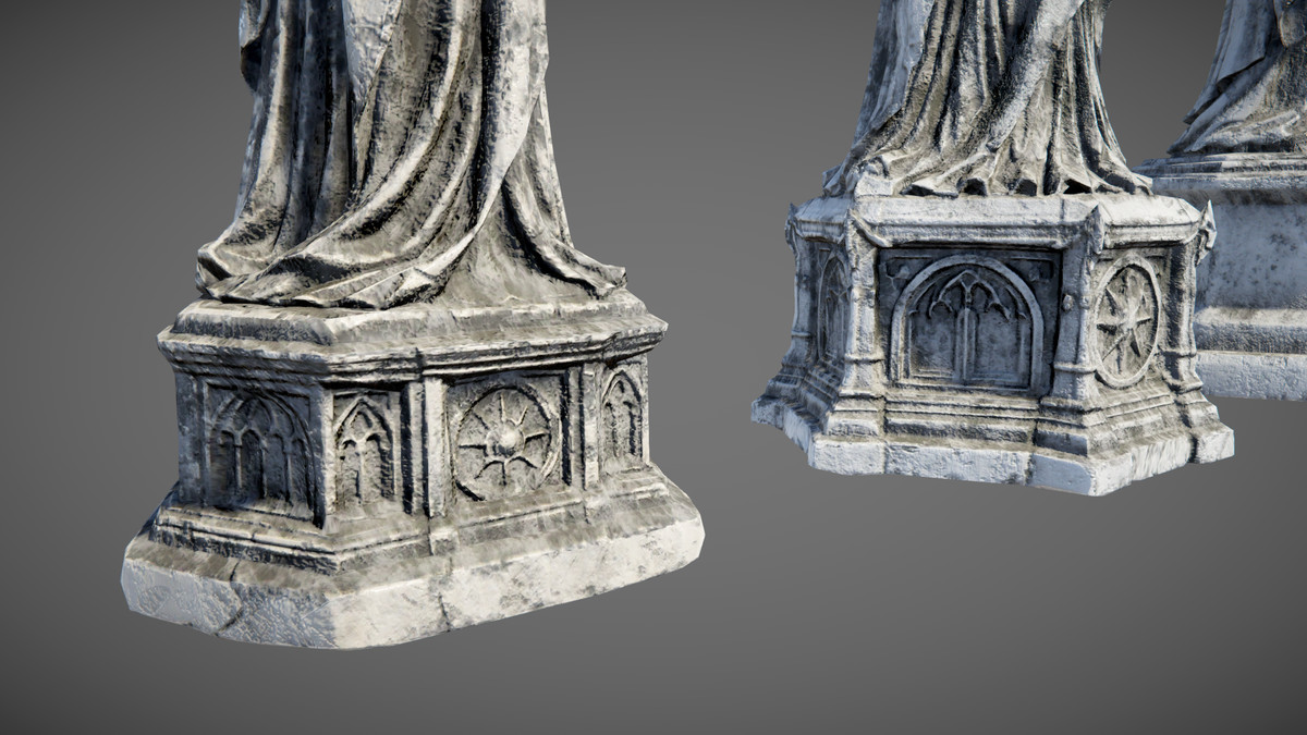 Haunted Statues