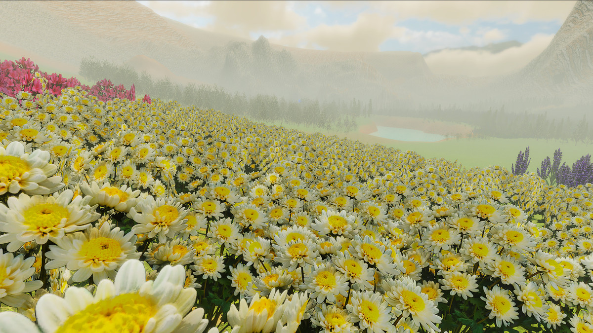 Flora Grass & Flowers Terrain Detail Vegetation Green Pack