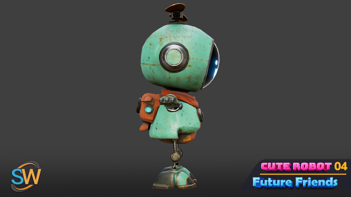 Cute Robot 04 - Future Friends