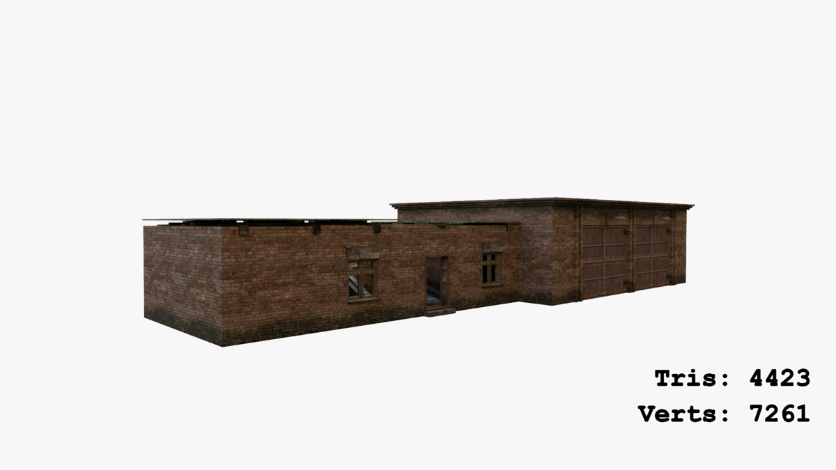 Abandoned Apocalyptic Buildings Mega Pack