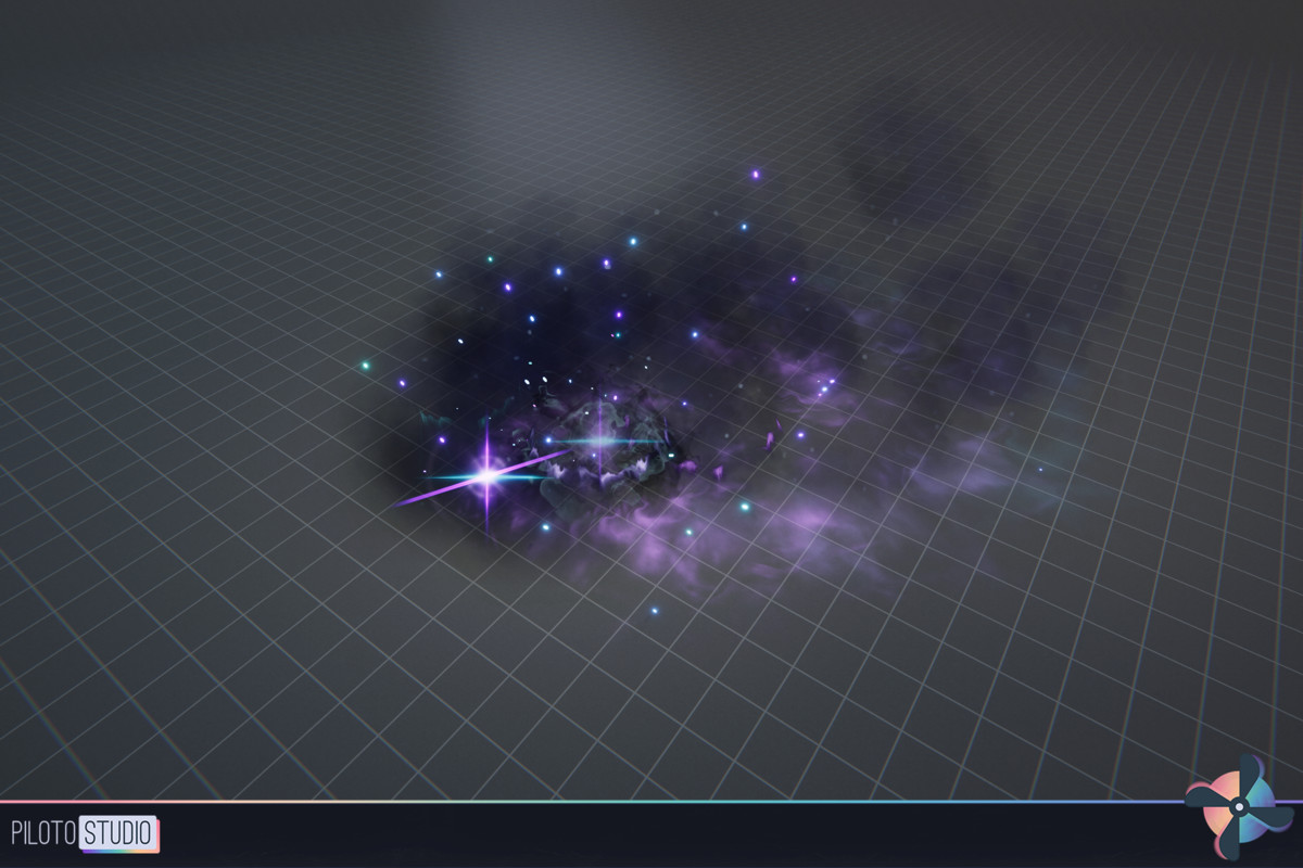 Realistic Comic Spells VFX