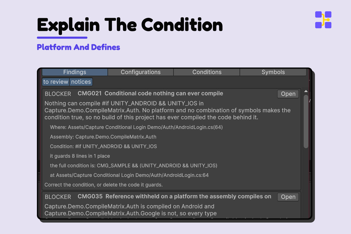Platform & Define Compile Matrix Guard