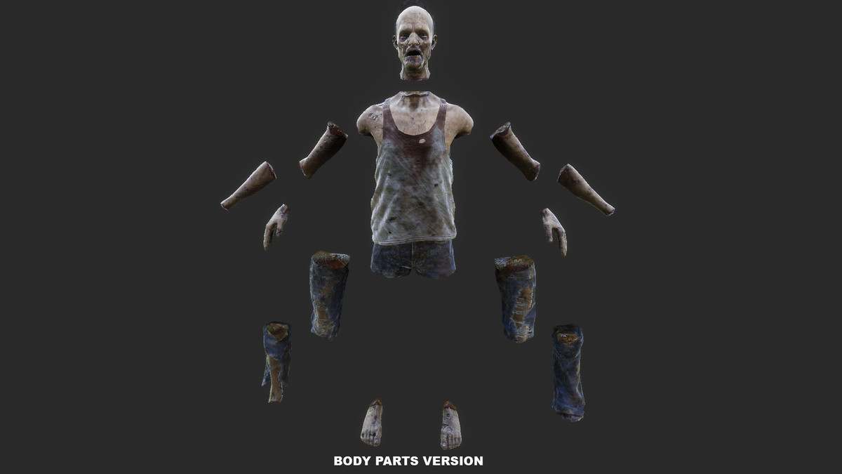 Zombie Male AAA