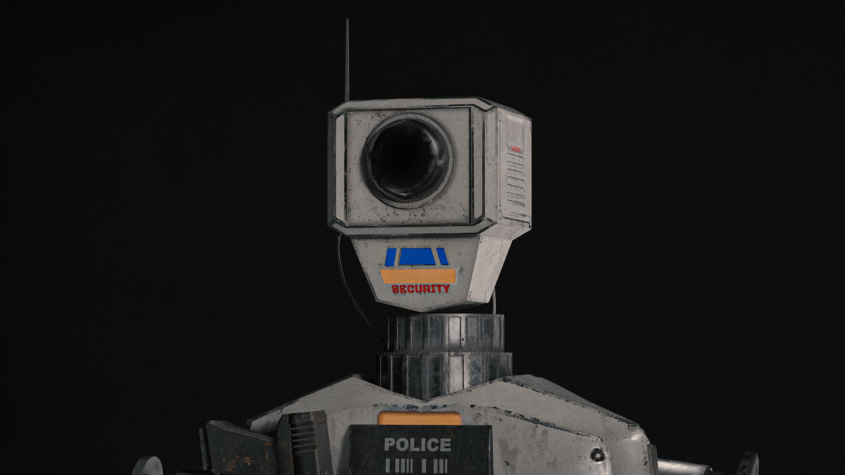 Surveillance Security Robot NPC