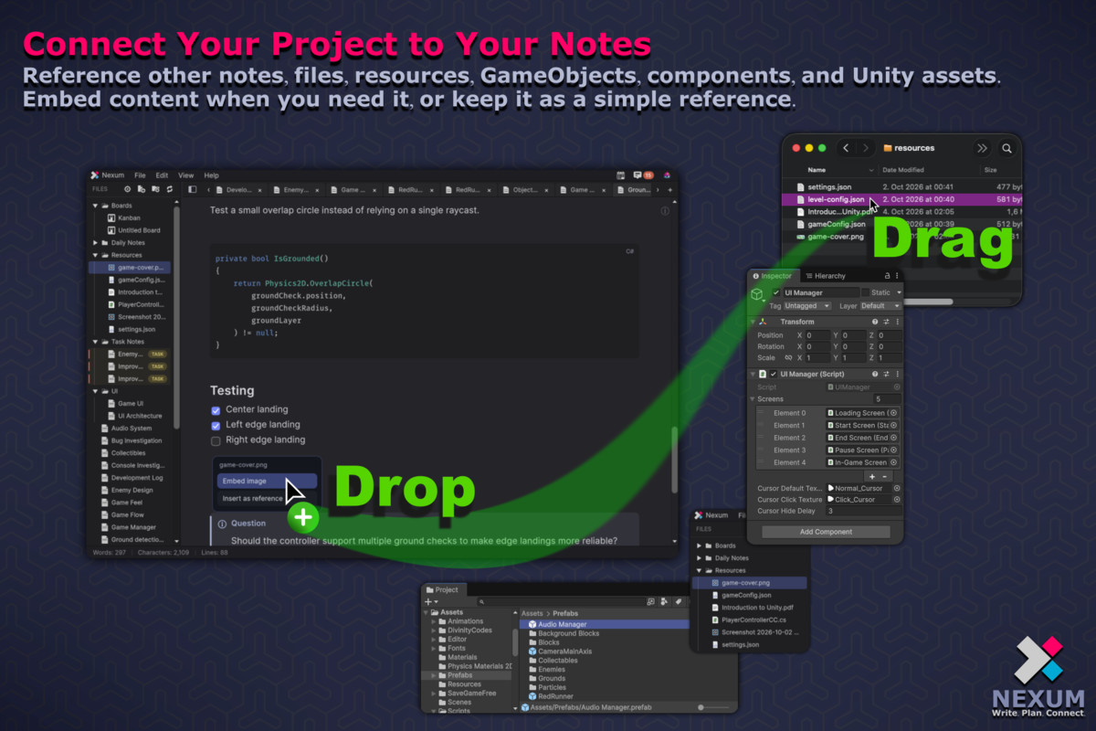Nexum - Markdown Notes, Tasks & Connected Knowledge
