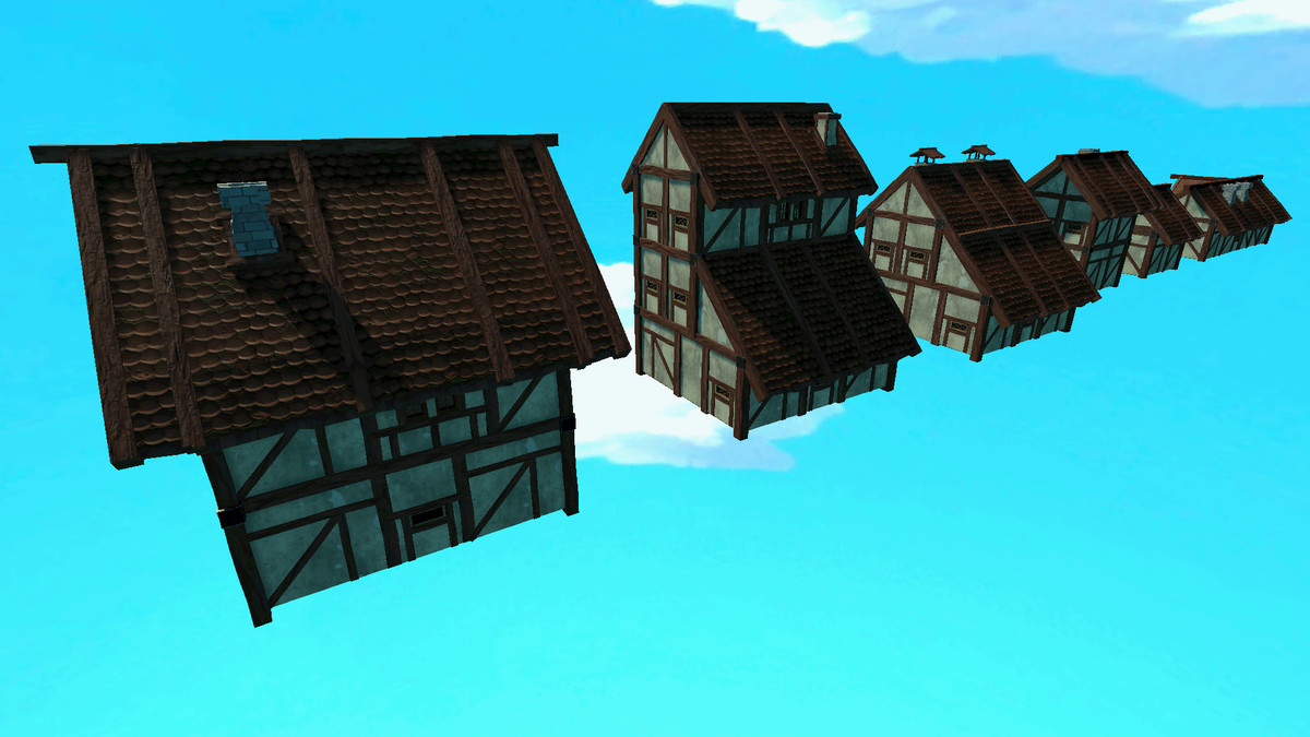 Modular Medieval House Pack