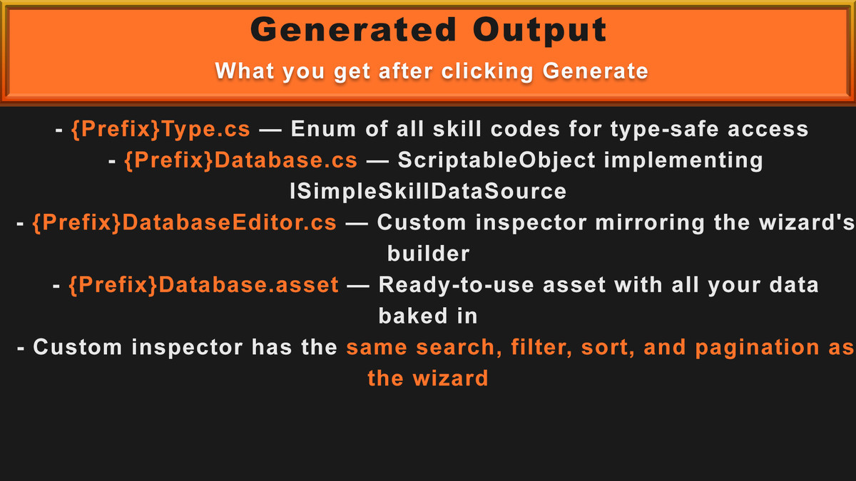 Simple Skill Forge:No-Code Skills, Skill Trees, Loadouts & Combos w/ JSON Export