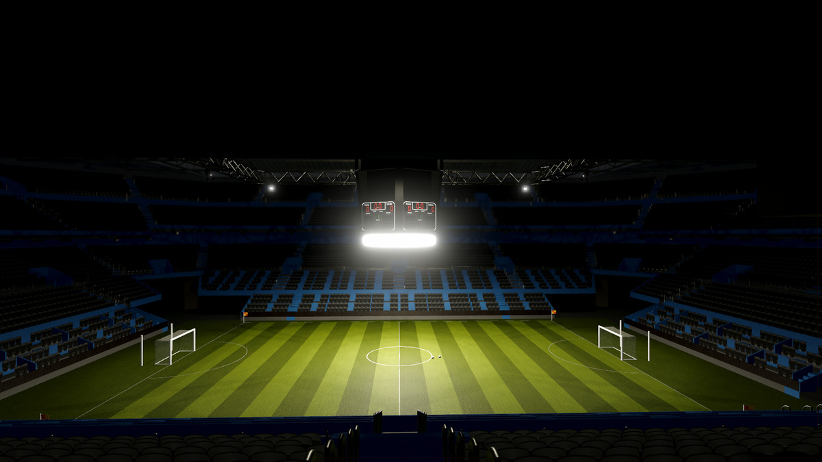 Indoor Football Stadium