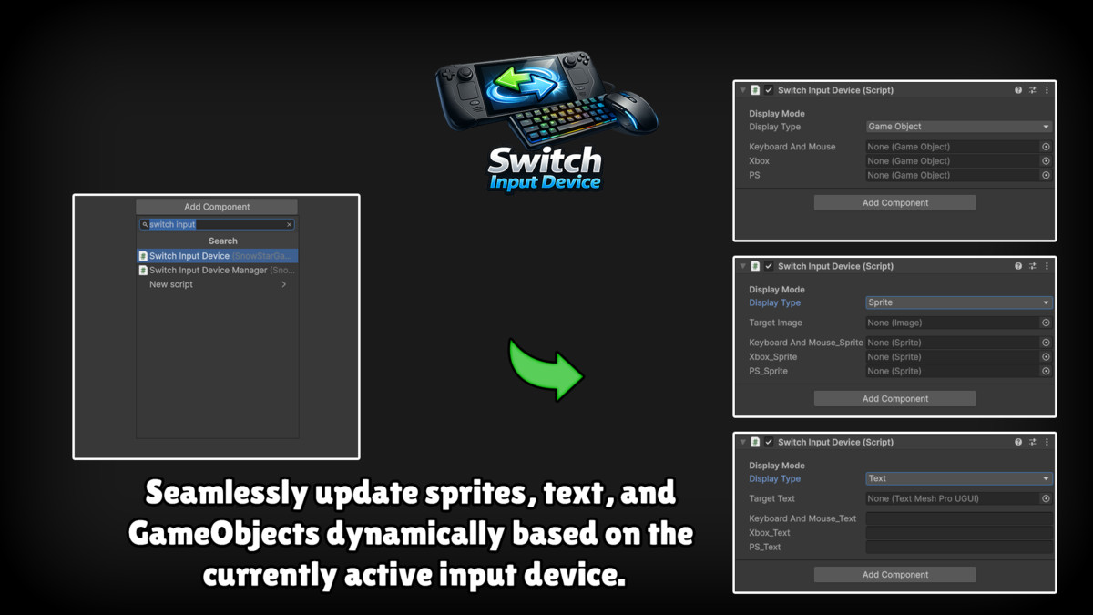 Switch Input Device & Gamepad Mouse
