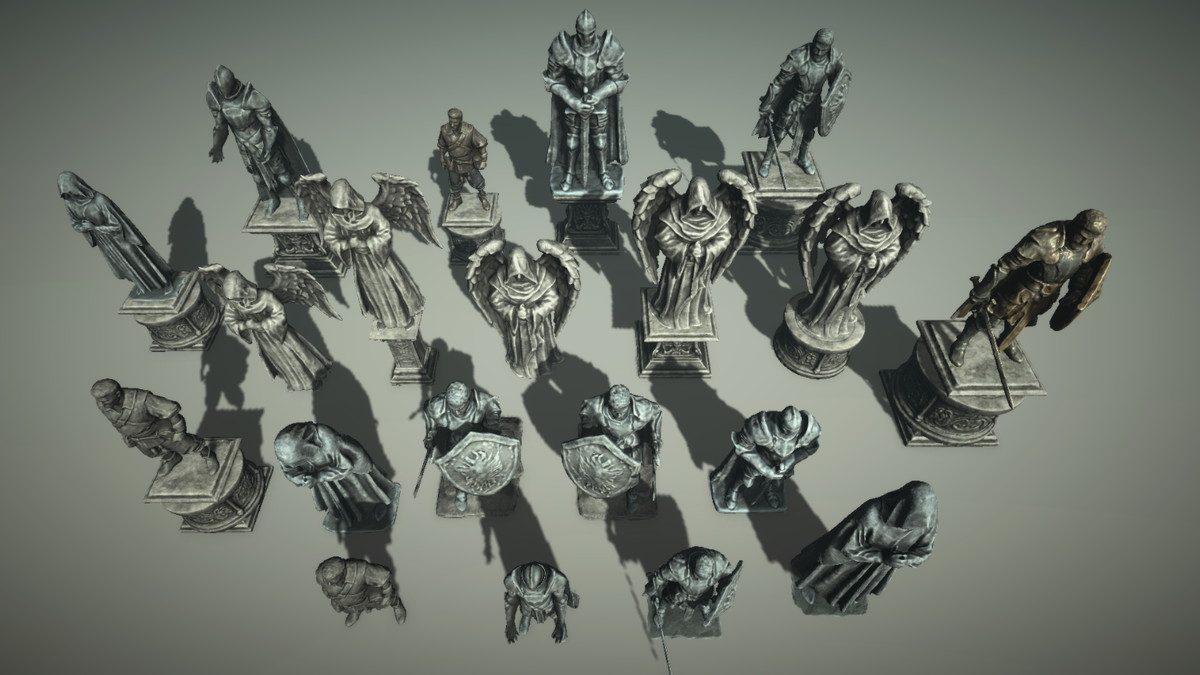 AFS - Statues Pack (Humans)