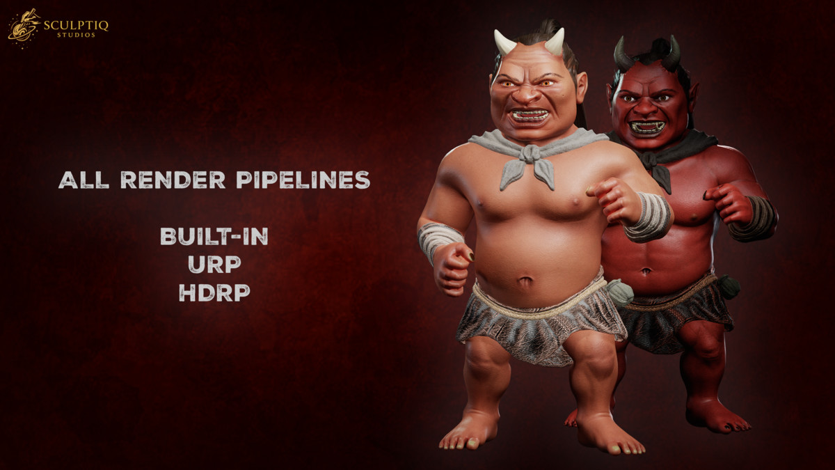 Little Demon / Hell Brute – Dual Form Character