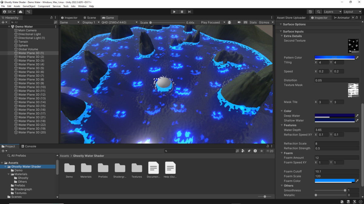 Ghostly Water Shader