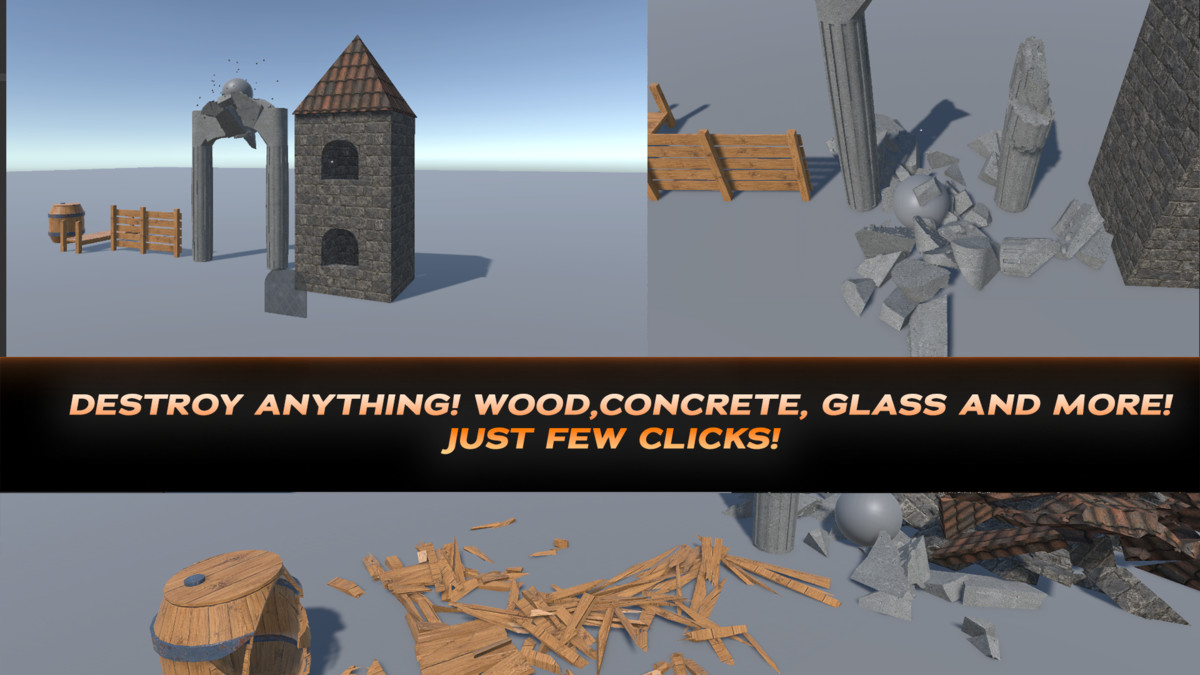 Quick Destruction - Fracture & Collapse Toolkit