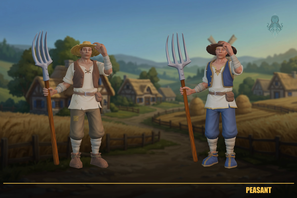 Stylized Modular Peasant