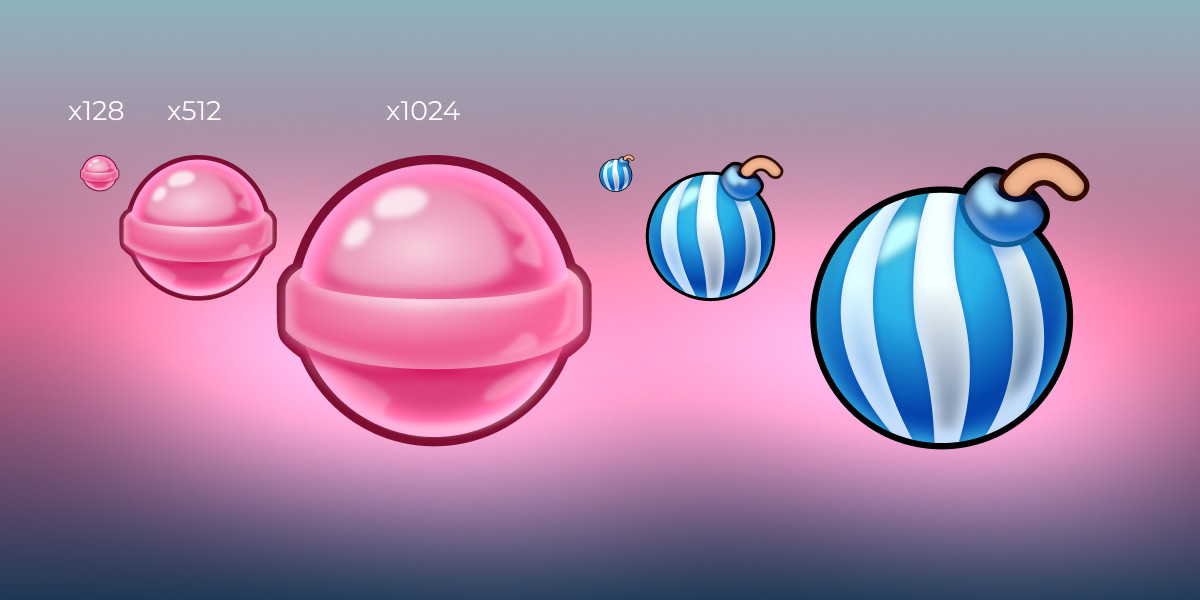 100 Icons - Casual Mobile Game Pack