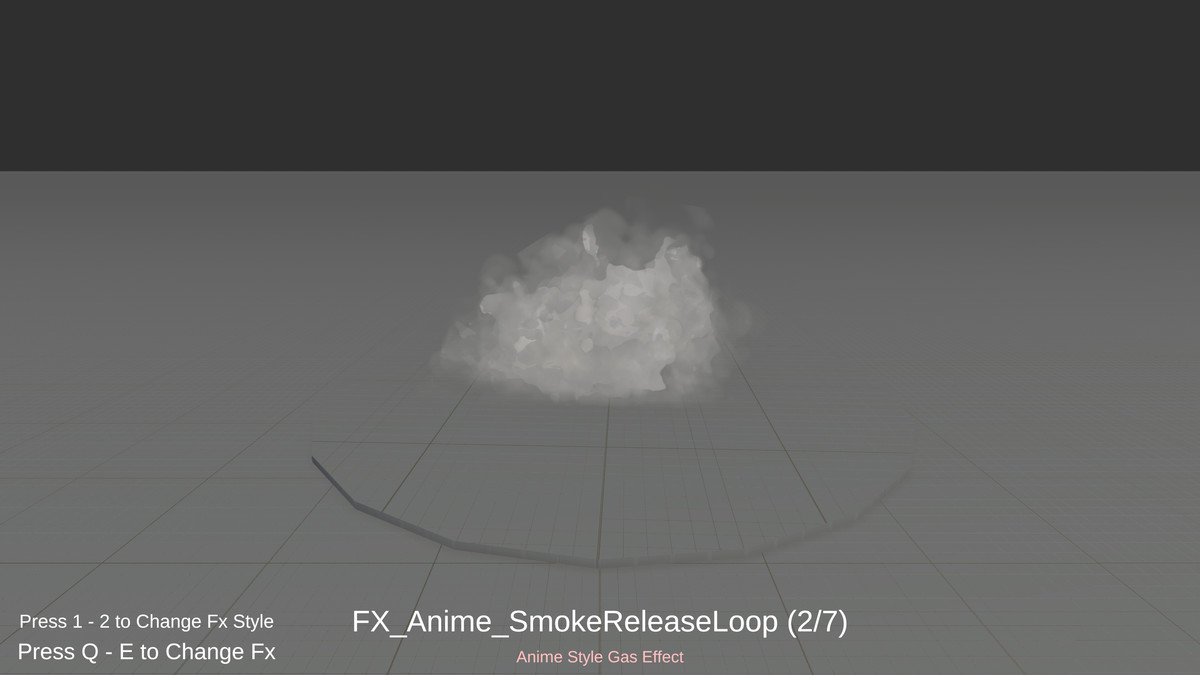Realistic - Pixelated - Anime Smoke Vfx Pack