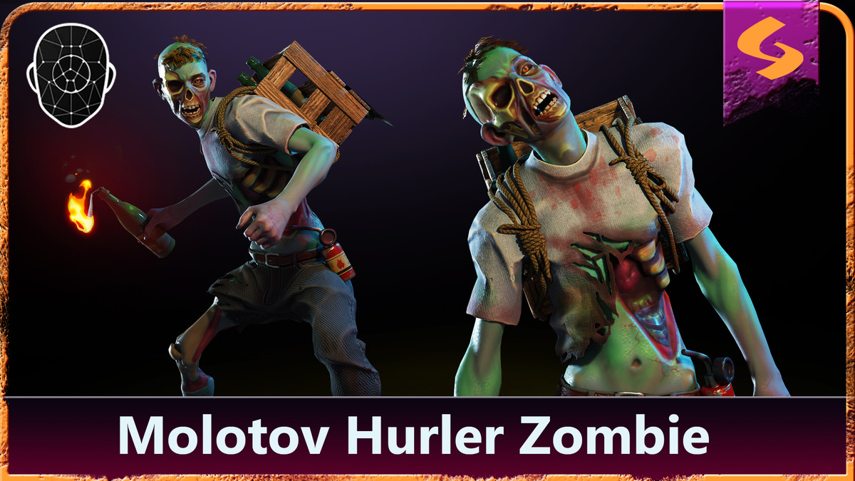 Molotov Hurler Zombie