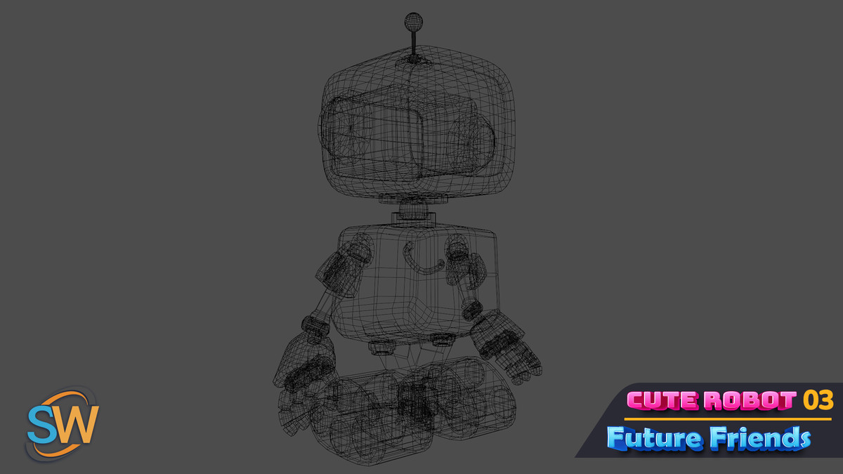 Cute Robot 03 - Future Friends