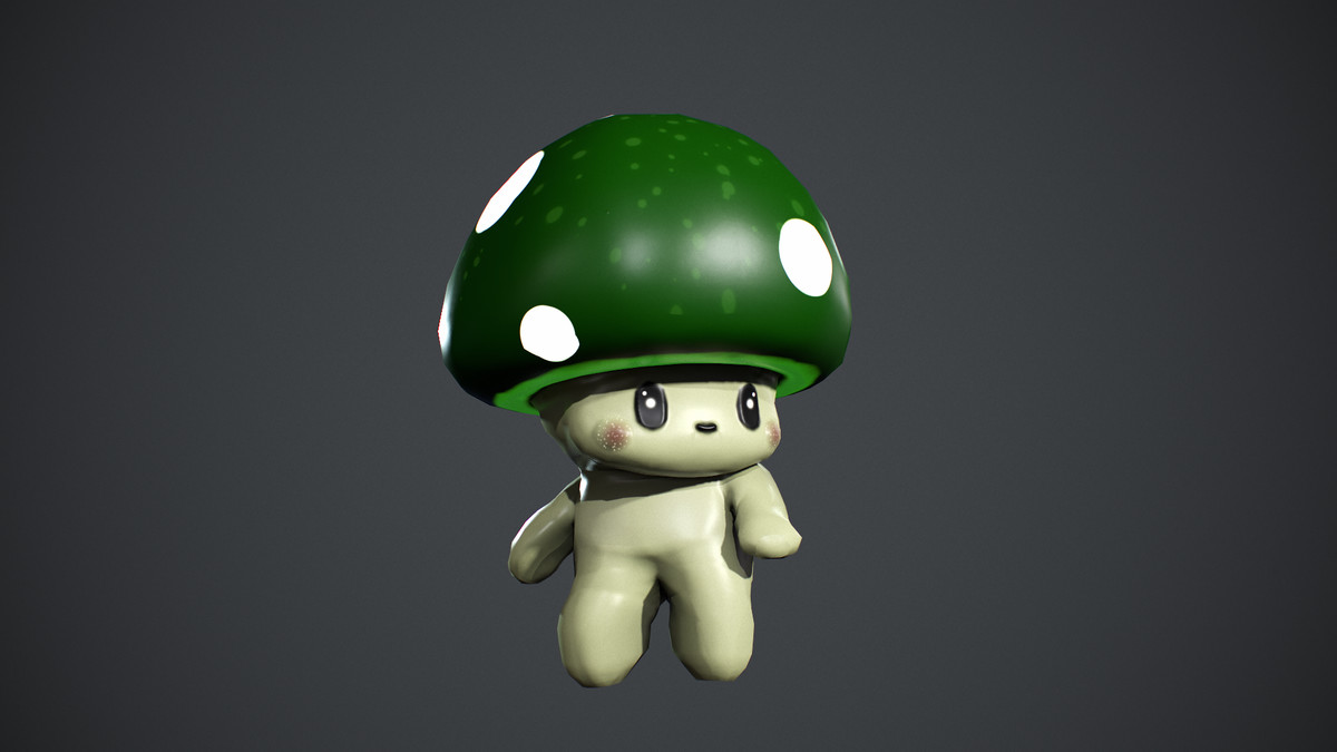 Mushroom Low Poly