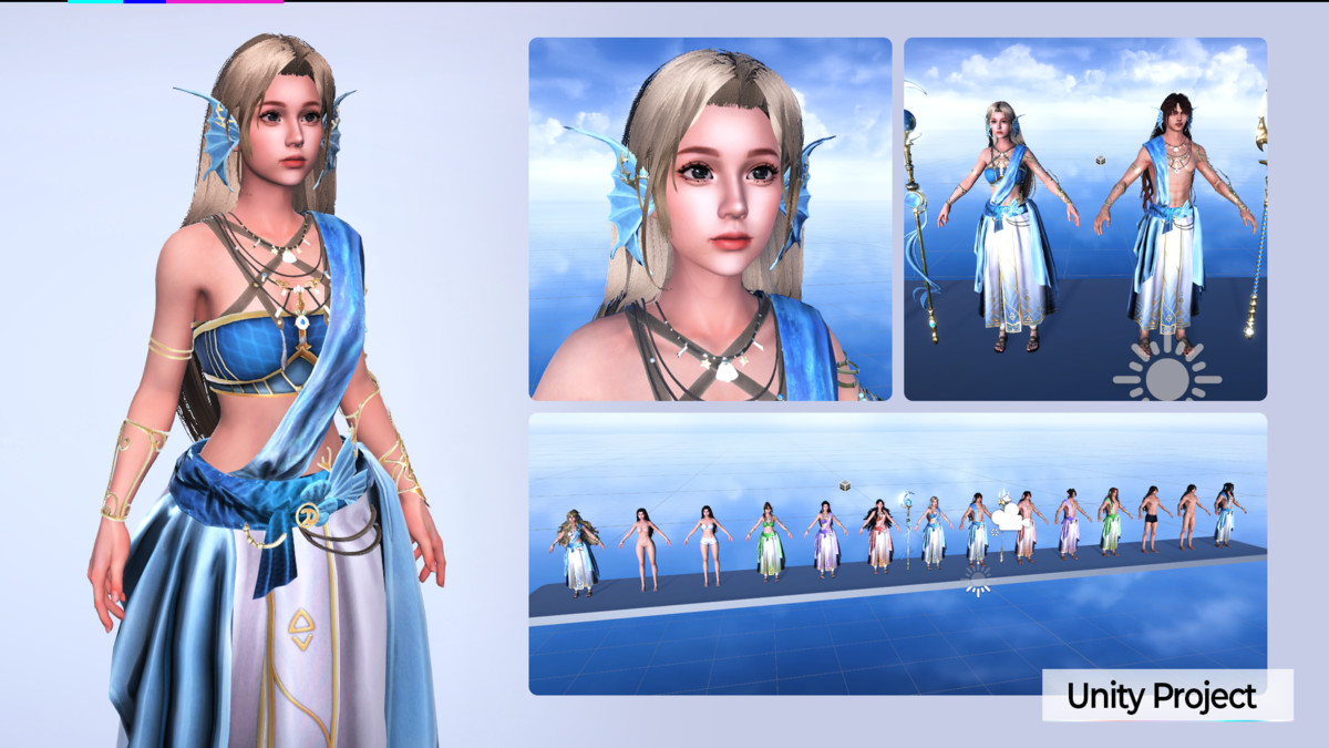 Atlantis Citizen: Male and Female