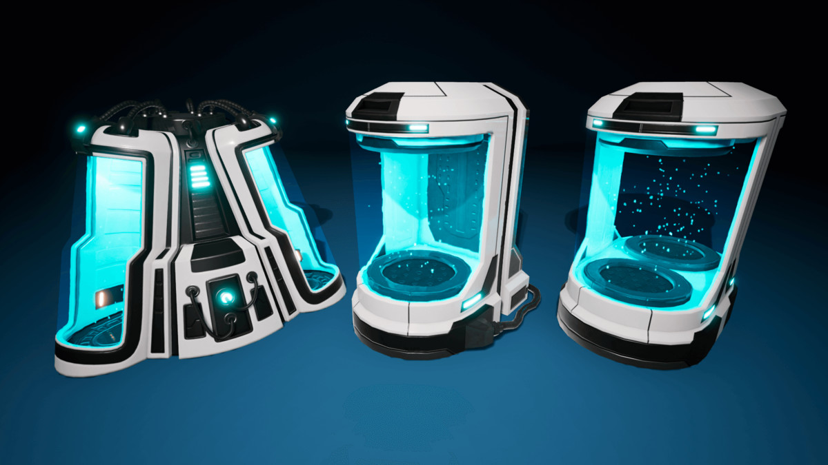 Sci-Fi Cryo Pods (Capsules)