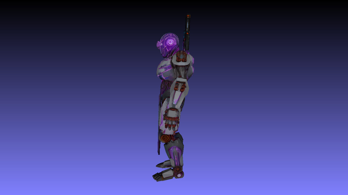 Syntherion Rigged Robot Character