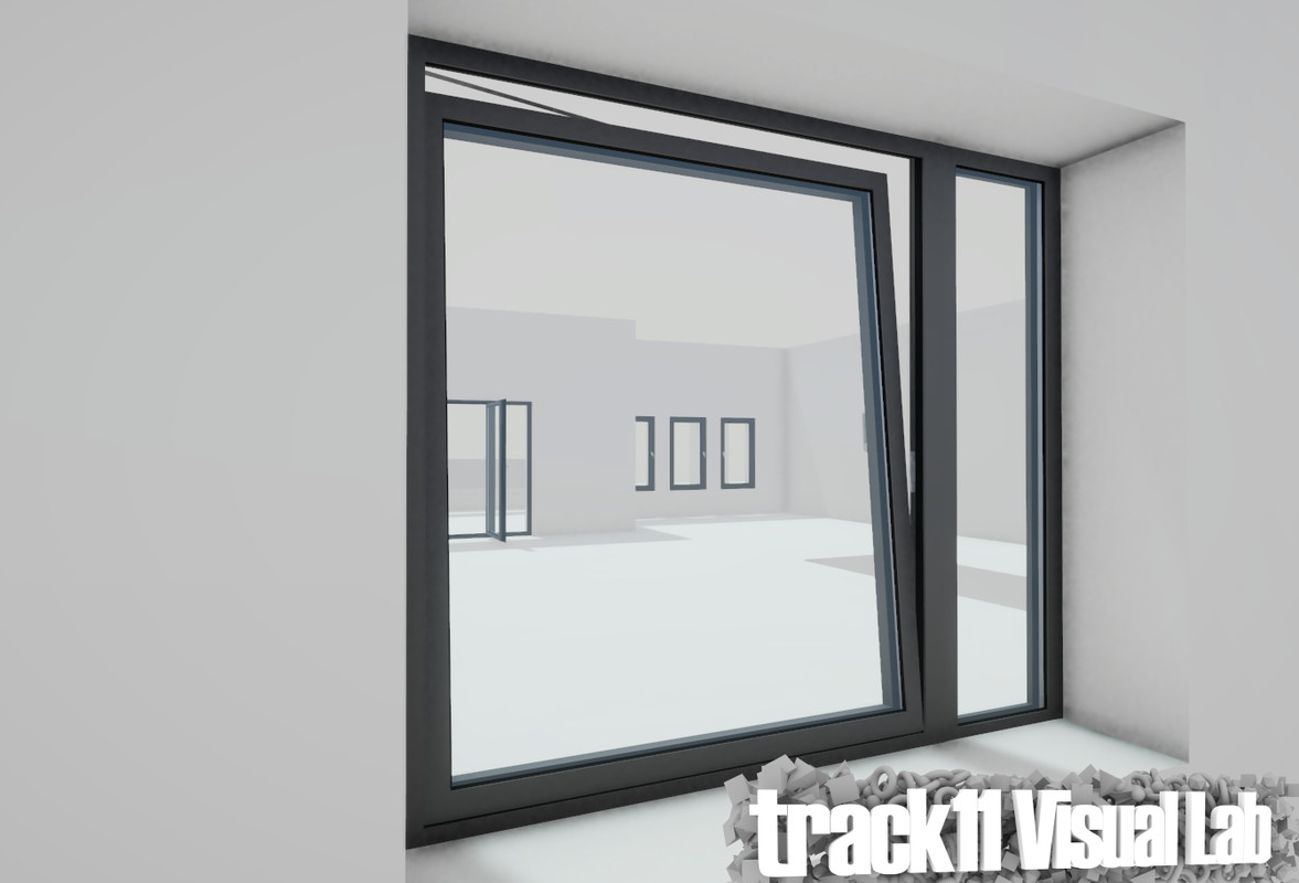 European Window Pack Vol 01 - Interactive Aluminium Windows