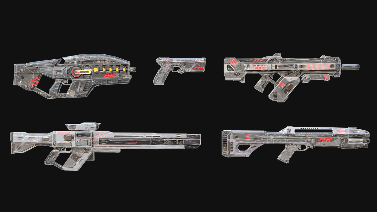 Low-poly Sci-Fi Troopers Bundle