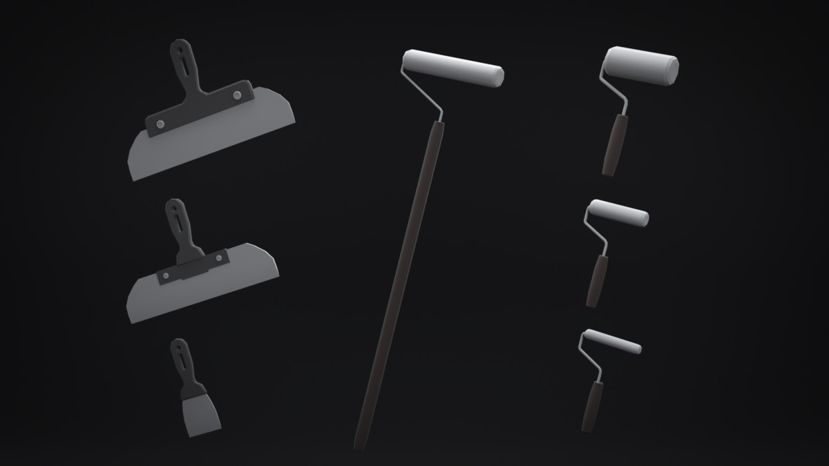 Low Poly - Tools Pack