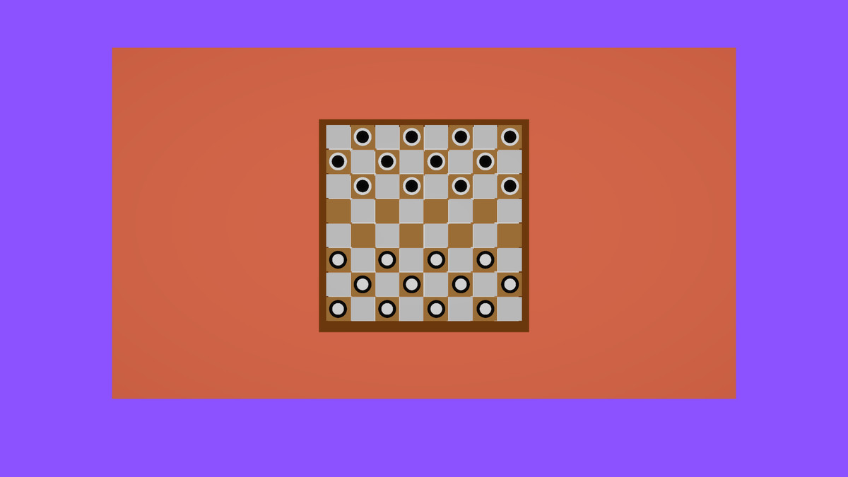 Checkers Logic [3D + 2D logic +Game]