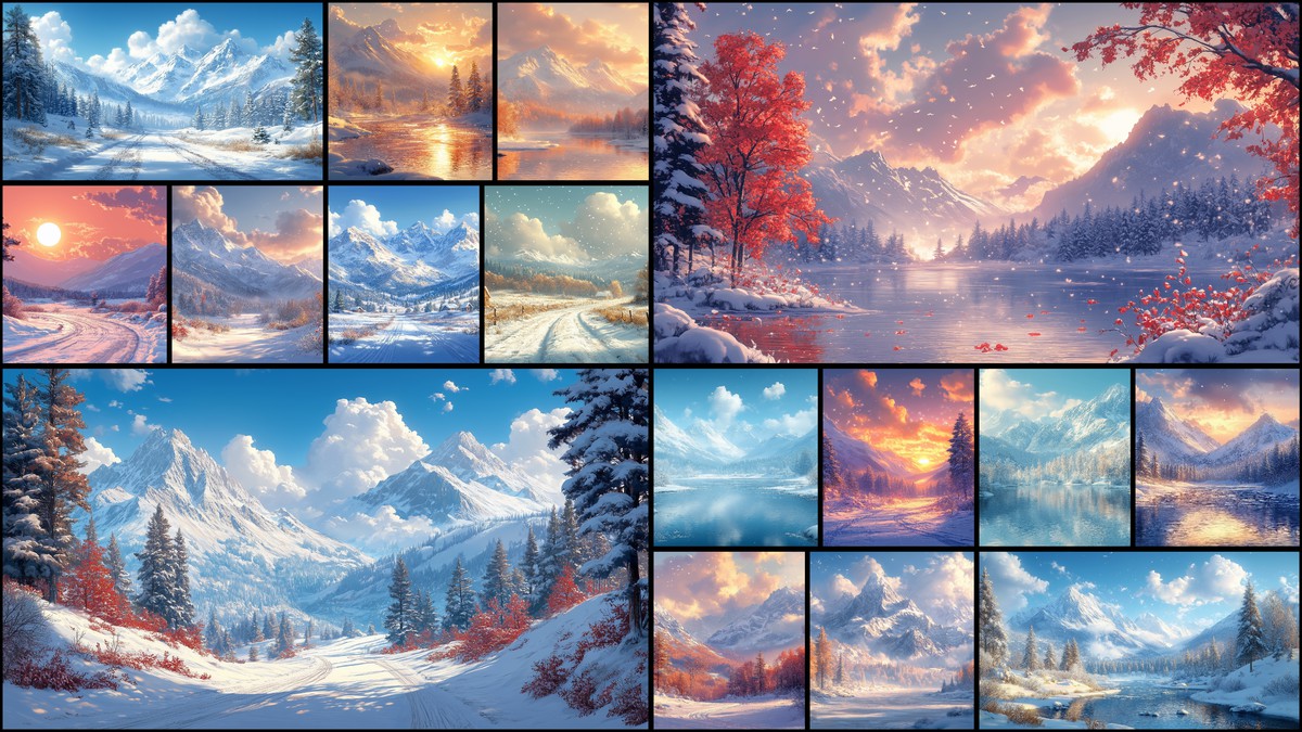 2D Backgrounds Huge Pack