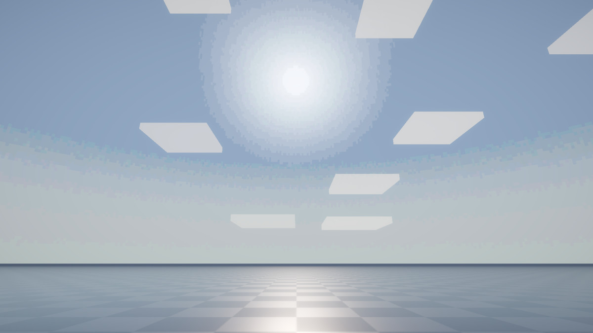 Procedural Pixel Skybox